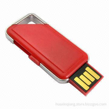 Mini USB2.0 Flash Drive, OEM/ODM Orders Acceptable, 128MB-64GB Capacity